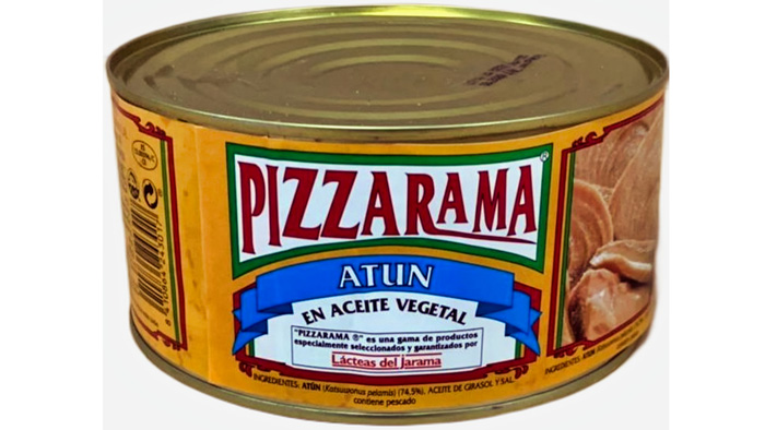 ATUN ACEITE PIZZARAMA  LATA 1´150 Kg