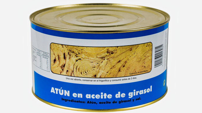 ATUN ACEITE DARDO LT.  3,900 KG