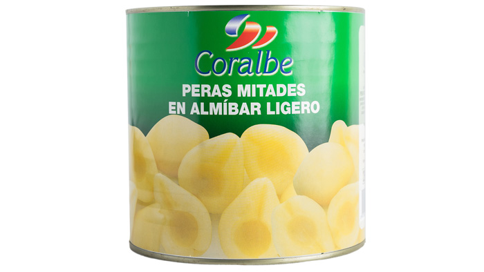 PERAS ALMIBAR MITADES CORALBE 3 KG