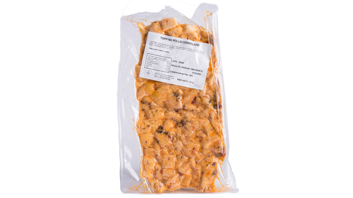 POLLO TOPING AMARILLO BOLSA 1KG (CONG)