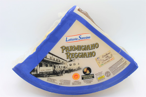 QUESO PARMESANO REGGIANO 16 M CUÑA 4 Kg.