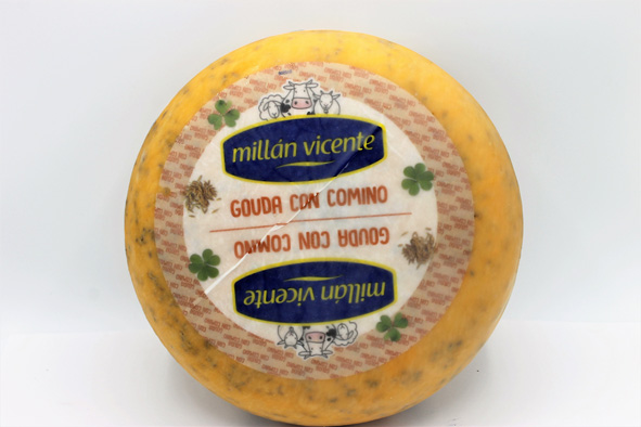 QUESO GOUDA COMINO 4 Kg. aprox.   